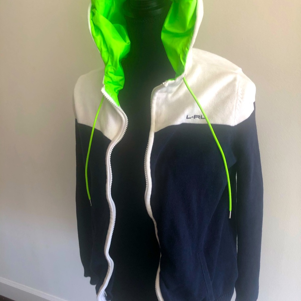 Ralph Lauren neon hoodie